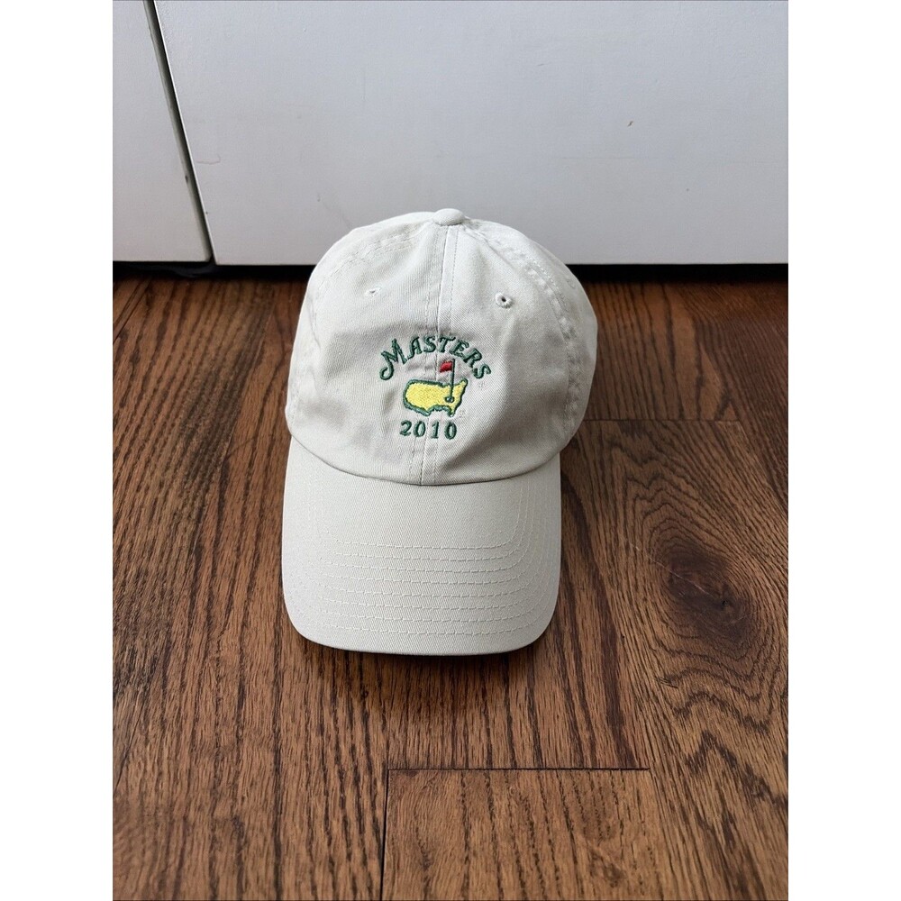 Masters Hat Cap Strap Back Men Golf 2010 Tournament Augusta American Needle